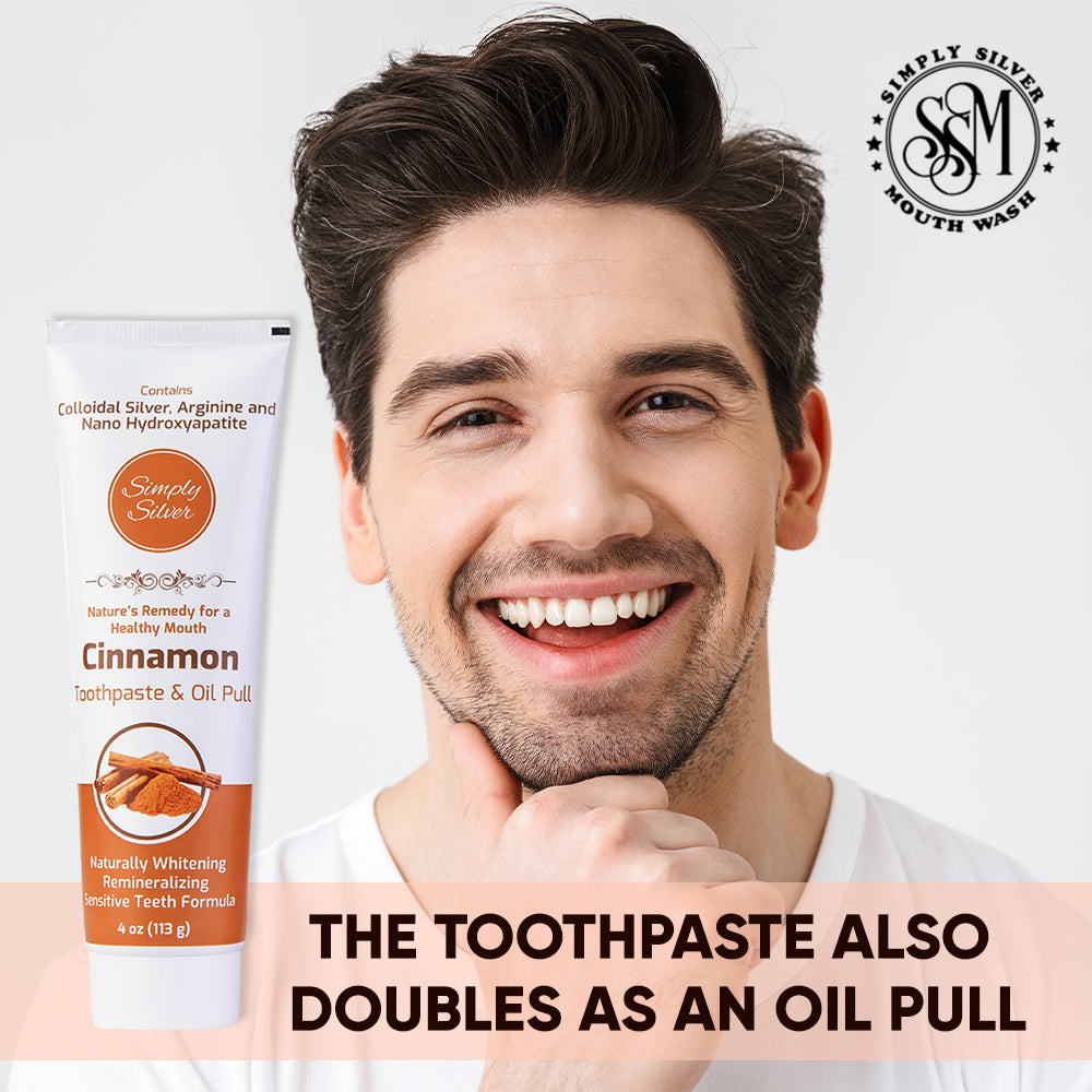 Simply Silver Cinnamon Toothpaste (New Formula)
