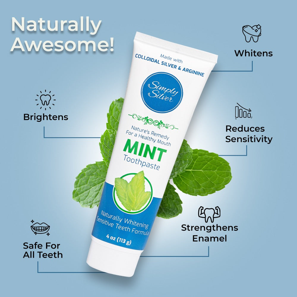 Simply Silver Mint Toothpaste (New Formula)