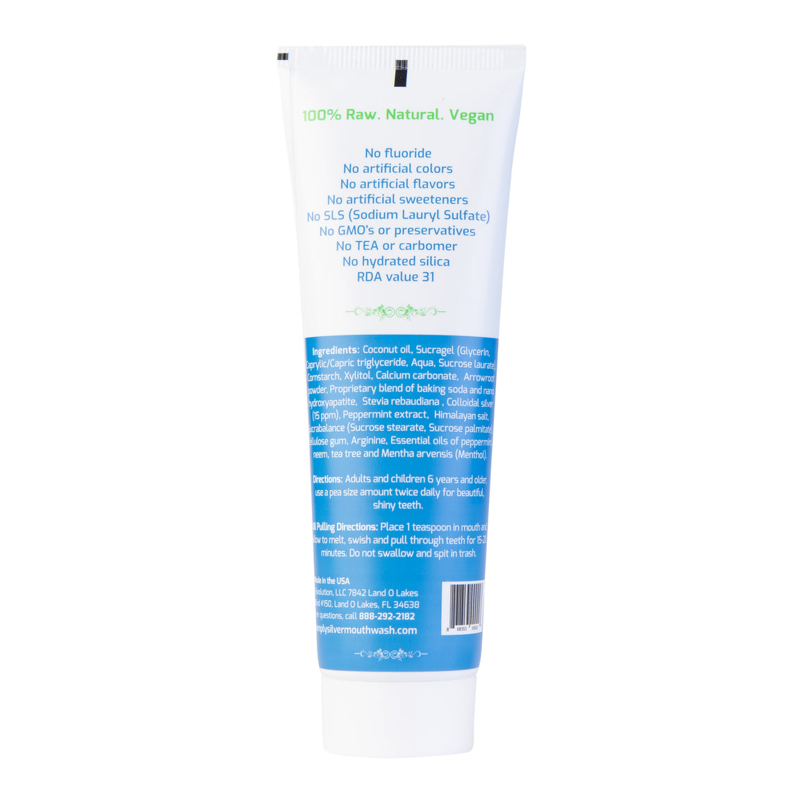 Simply Silver Mint Toothpaste (New Formula)