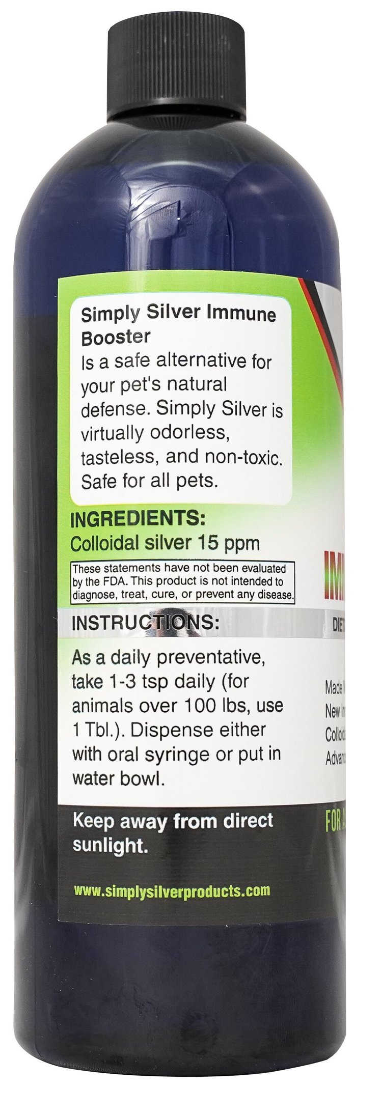 Simply Silver Immune Booster (Safe for all Pets)